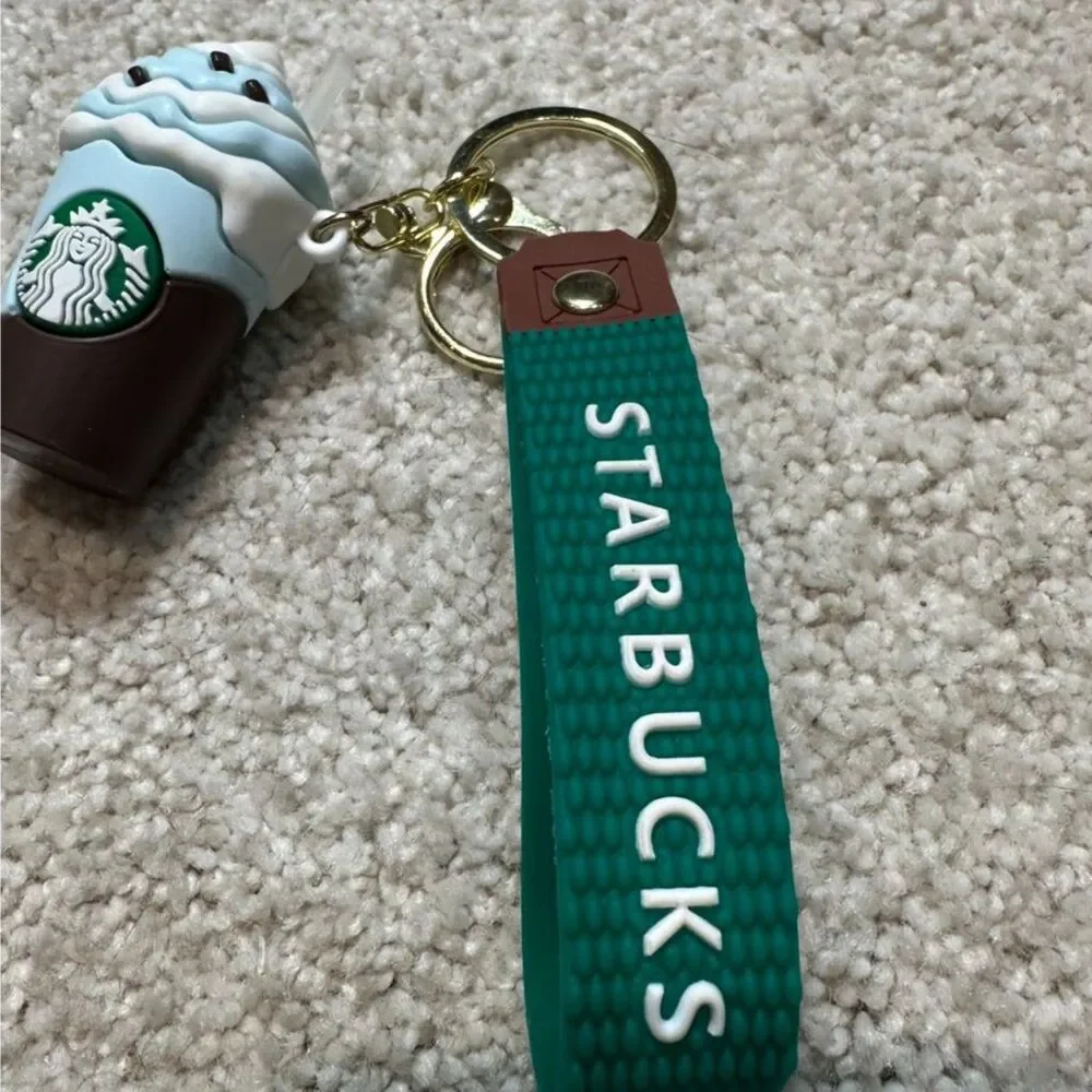NWOT Starbucks Bearista Frappe Keychain - Picture 3 of 9